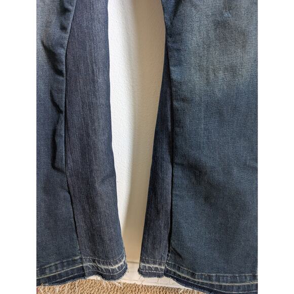 George Men's Bootcut Jeans Distressed Customized 33x30 - Picture 5 of 7